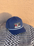 Blue/White Rope Patch Cap
